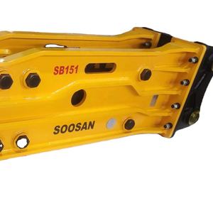 Marteau hydraulique Sb 151 de type supérieur avec moteur pour excavatrices lourdes de 40 à 55 tonnes, usage de démolition - Product Image 3