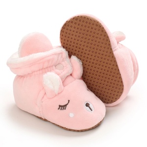 <span class=keywords><strong>Chaussons</strong></span> en polaire de coton pour bébé nouveau-né, chauds pour l'hiver, 0-18 <span class=keywords><strong>mois</strong></span>, chaussettes pour bébé, chaussures - Product Image 6