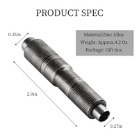 CIGARLOONG haute qualité poinçon à cigare Double lame cigare perceuse trou ouvert Cutter pour cigare accessoires outil