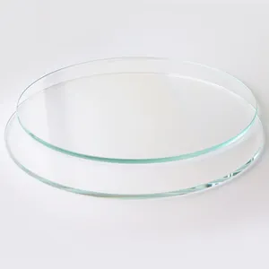 Hochwertiger 8mm dicker Esstisch aus gehärtetem Glas Moderne Esstisch abdeckung aus Glas im Custom ized Style