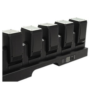 Barra de Luces Móviles LED RGBW de Alta Rotación, Foco Lineal de 6 Cabezas con Movimiento de Ángulo Amplio y Efectos de Persecución - Product Image 4