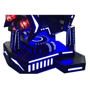 جهاز محاكاة سباق سيارات F1 مخصص من المصنع ثلاثي الشاشات بتقنية الواقع الافتراضي 9D مع حركة، 220 فولت، 4 كيلوواط، 250 كجم، 185*260*203 سم للاستخدام الداخلي/الخارجي - Product Image 5