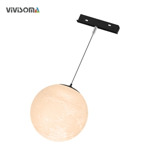 MT4203120 DC48V Downlights LED magnétiques ronds à faisceau complet, design moderne, en aluminium, Thème Terre-Lune, 7W, 360° omnidirectionnel, DALI Dimmable - Product Image 4