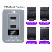 Programmeur I2C P15 Pro NAND pour lecture/écriture pour iPhone/iPad, réparation du format du téléphone, consultation du code d'usine, écran violet, extension de capacité