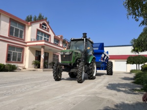 Remolque de toma de fuerza de granja, aplicador de fertilizante de granja/esparcidor de estiércol de 10 toneladas, esparcidor de fertilizante orgánico, remolque de fertilizante tractor - Product Image 3