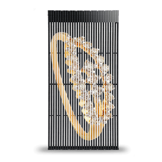 High Brightness Outdoor P16-16 Mesh Transparent Led Screen Panel for Facade Building Glass