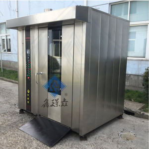 Four rotatif commercial - Électrique/Diesel/Gaz en option, Chauffage uniforme pour baguette et <span class=keywords><strong>pain</strong></span> 16/32/68 plateaux Four rotatif - Product Image 2