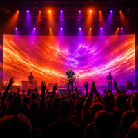Pantalla LED de Alquiler para Interiores P3.91 4K 120Hz, Módulo Magnético de 500x500mm, Gabinete de Servicio Frontal con Bloqueo Rápido para Escenarios de Eventos