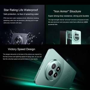 Realme 13 5G รุ่นใหม่ล่าสุด, 12GB+512GB, สแกนลายนิ้วมือด้านข้าง, หน้าจอ 6.72 นิ้ว รองรับอะแดปเตอร์ชาร์จเร็ว - Product Image 4