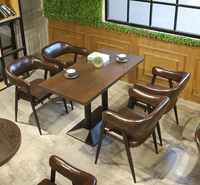 Combinaison de table et chaise de Bar, café, nordique, vente en gros, Restaurant, Bar, Restaurant occidental, Table et chaise