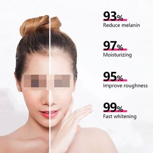 Crème à l'acide kojique en gros, peau foncée, éclaircissement puissant, action rapide, crème blanchissante extrême pour la peau noire, usine de cosmétiques - Product Image 3