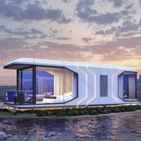 Capsule spatiale modulaire préfabriquée pour l'hébergement dans les zones touristiques et les stations balnéaires