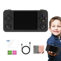 Console rétro portable à double joystick R35s, écran IPS de 3,5 pouces, consoles de jeux vidéo 64G/128G, lecteur de jeux Rg35xx H