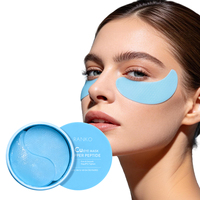 Patchs Hydrogel OEM Personnalisés au Peptide de Cuivre Bleu GHK-Cu pour Réparer les Rides Fines – Soins des Yeux et Produits de Beauté