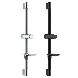 Barre <span class=keywords><strong>de</strong></span> <span class=keywords><strong>douche</strong></span> courte en acier inoxydable 201/304 sur mesure pour <span class=keywords><strong>colonne</strong></span> <span class=keywords><strong>de</strong></span> <span class=keywords><strong>douche</strong></span>, finition blanc et chrome, vente en gros - Product Image 4