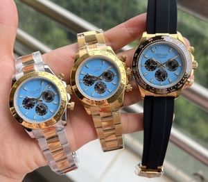 4131 Phong Trào Sapphire Pha Lê Thương Hiệu Nổi Tiếng Thép Không Gỉ Không Thấm Nước Sang Trọng Cổ Tay Người Đàn Ông Đồng Hồ Cơ Khí Trong Đồng Hồ Đeo Tay Cho Nam Giới - Product Image 5