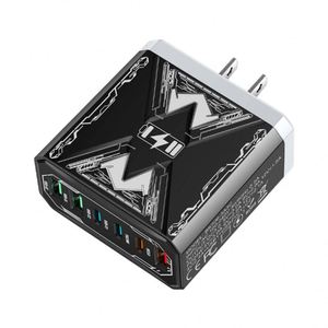 New 25W Multi Port Mobile Phone Fast Charging Head 3USB QC3.0 Travel <b>Adapter</b> with 3USB <b>C</b> PD <b>Adapter</b> for samsung iphone - Product Image 1