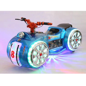 موسيقى مضيئة مزدوجة في الأماكن المغلقة ركوب الوفير ملعب الألياف الزجاجية لمركز التسوق تسلية الأطفال في الهواء الطلق - Product Image 6