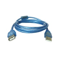Cable de Extensión USB 2.0, Cable de Extensión LVDS, Transmisión Estable para Reproductor MP3, MP4, Cámara, Computadora, OEM, ODM, Venta de Fábrica