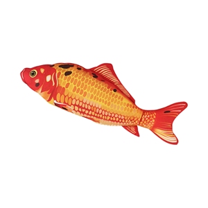 Interactive Electric Floppy Fish <b>Cat</b> Toy Moving Kitten Kicker Toy <b>Plush</b> Wiggle Catnip Fish Pet Chew Toy - Product Image 4