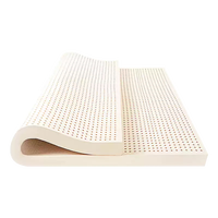 Matelas Véritable en Latex de Caoutchouc Naturel 15 cm Convertible pour Usage Domestique, Scolaire et Hospitalier, Importé de Thaïlande, Meuble de Lit