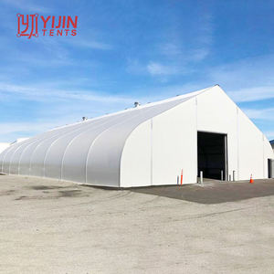 20x30 20x50 Airport Aircraft Hangar <b>Tent</b> Industrial Event Curved <b>Tent</b> for Sale - Product Image 1
