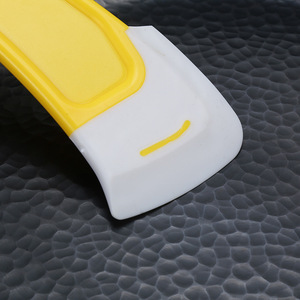 <b>Silicone</b> Pot Scraper Non Stick Kitchen <b>Tool</b> For Cleaning Stovetop Grease And Pot Bottoms Solid Shape Convenient Use - Product Image 2