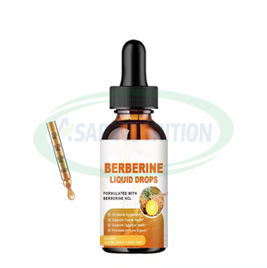 Herbal Extract Berberine Hydrochloride HCL Liquid <b>Supplements</b> Natural Private Label Berberine Drops - Product Image 2