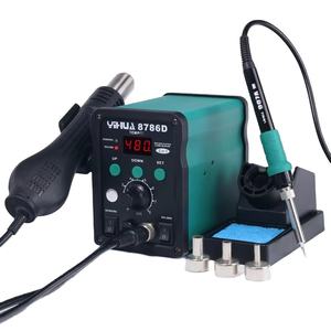 YIHUA 8786D SMD Rework stazione di saldatura 740W 2 in 1 Display digitale ad aria calda pistola saldatrice - Product Image 1