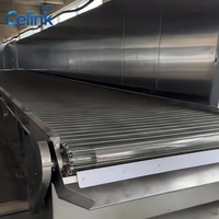 Congélateur tunnel IQF compact semi-automatique en acier inoxydable 304 pour la création de petites entreprises alimentaires et mini-usines