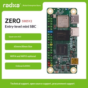 Radxa Geliştirme Kartı <span class=keywords><strong>ZERO</strong></span> S905Y2 Dört Çekirdekli A53 CPU SBC, Dahili EMMC WiFi4/WiFi5 ile - Product Image 6