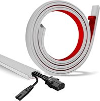 Protector de Cables Autoadhesivo de Silicona para Ocultar en Paredes/Suelos - Uso en Teatro, Taller, Almacén - Hecho en Hebei
