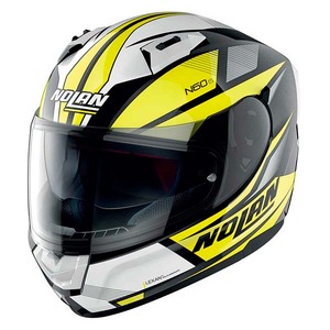 Casco Integrale Nolan N60 6 Bianco Giallo Taglia S in Policarbonato per Moto - Product Image 1