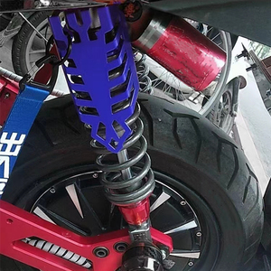 Pièces de <span class=keywords><strong>moto</strong></span> universelles absorbant les chocs Capuchon de protection en aluminium pour amortisseur de <span class=keywords><strong>moto</strong></span> Capuchon de protection contre les chocs de fourche avant - Product Image 6