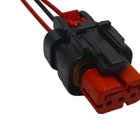 Connecteur étanche TE AMPSEAL 16 pour faisceau de câbles, fiche étanche 2-12 broches pour camion et usage intensif