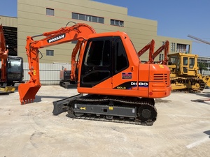 Excavadora Usada Doosan DH80 de Segunda Mano con Pocas Horas de Trabajo, Miniexcavadora Original de Corea en Venta - Product Image 2