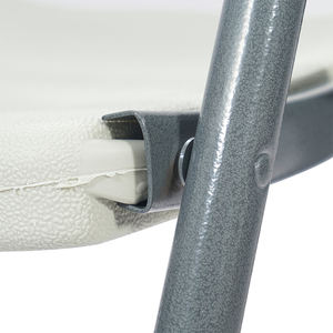 इवेंट ऑफिस वेडिंग पार्टी के लिए हिट्री हॉट सेलिंग इंडोर आउटडोर स्टैकेबल लाइटवेट पोर्टेबल व्हाइट फोल्डिंग प्लास्टिक चेयर - Product Image 5