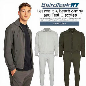 ชุดวอร์มผู้ชายไซส์ใหญ่ ดีไซน์ใหม่ น้ำหนักเบา ระบายอากาศได้ดี เป็นมิตรกับสิ่งแวดล้อม เหมาะสำหรับฤดูใบไม้ร่วง สไตล์สตรีทแวร์ ขายส่ง - Product Image 3