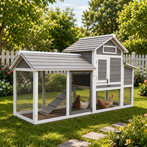 SDC035 Gallinero de Madera Impermeable de Lujo Personalizado al por Mayor para Gallinas Ponedoras, Ecológico y para Mascotas - Product Image 1