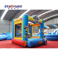 Maison de Rebond Gonflable d'Intérieur et Extérieur pour Enfants Paw Dog Patrol Château Gonflable Acheter Maison de Rebond Jouets Mini Vente en Gros