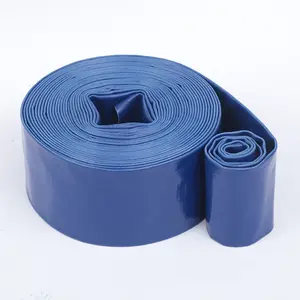 Tubo coloreado PVC 4 pulgadas 5 pulgadas mangueras de agua de riego 2 pulgadas Abrazadera para manguera agrícola flexible