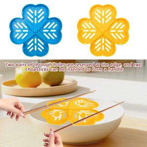 Nuevo Separador de Yema de Huevo de Plástico con Forma de Flor, Filtro de Clara de Huevo Ligero, Herramienta Práctica para Hornear y Cocinar en Casa - Product Image 3