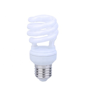 Bombilla CFL tricolor de buena calidad, 9W 11W, casquillo E14, espiral, 6500k, de bajo consumo. - Product Image 4