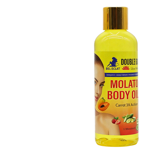 Huile pour le corps éclaircissante à l'extrait de papaye et de carotte naturelle de qualité supérieure, huile essentielle pure - Product Image 1