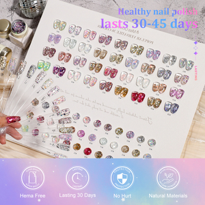 <span class=keywords><strong>Miss</strong></span> Gooey 36 Couleurs Coréen Gros Vernis Gel Paillettes Marque Privée Vernis à Ongles Réfléchissant Set OEM Semi Permanent Uv Gel Nail Art - Product Image 5
