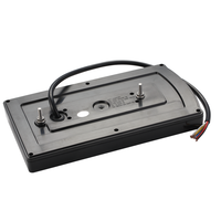 Feux de remorque LED rectangulaires Emark IP67 10-30V 12,5W, clignotants, feux stop, feux arrière, feux de recul, réflecteur, feux arrière de remorque