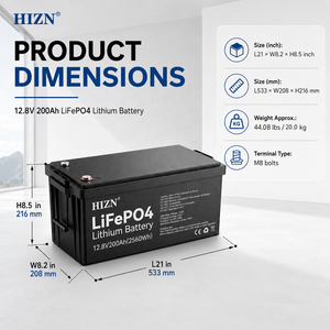 Customizable 12V 12.8V 100Ah 200Ah 300Ah Rechargeable Deep Cycle Sealed Lithium Ion <b>Battery</b> Pack - Product Image 1