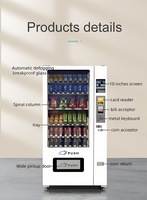 Distributeur automatique de café Easivend avec refroidissement par compresseur, capacité de 300 à 600 tasses, pour bureau, école, centre commercial