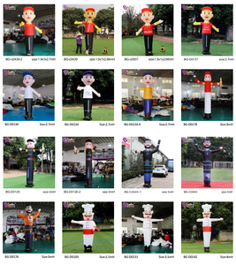 프로모션용 스카이 댄서 풍선 광고 에어 댄서 인플레이터블 웨이브 맨 인플레이터블 맥주 에어 댄서 - Product Image 5