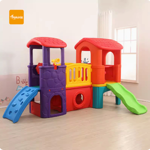 Toboggan combiné pour enfants, jeu d'intérieur, petit toboggan commercial pour la maison, aire <span class=keywords><strong>de</strong></span> <span class=keywords><strong>jeux</strong></span> pour maternelle, centre commercial, toboggan pour enfants - Product Image 2